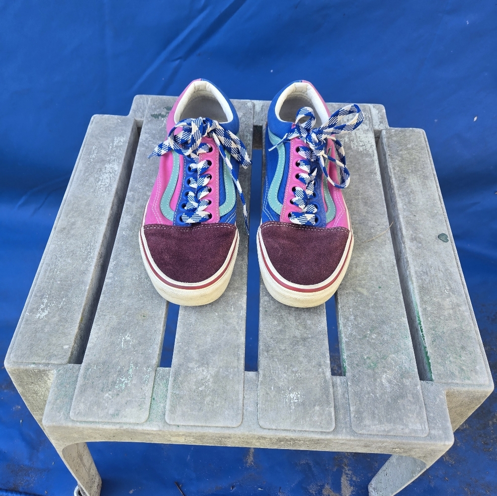 VANS UNISEX MULTI COLOR SNEAKERS PREOWNED